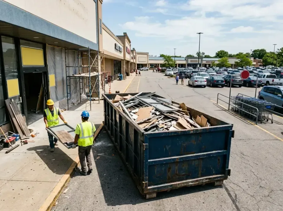 retail-store-renovation-debris-003 — frequently asked questions, Roll-off Dumpster Rentals in Willis, TX